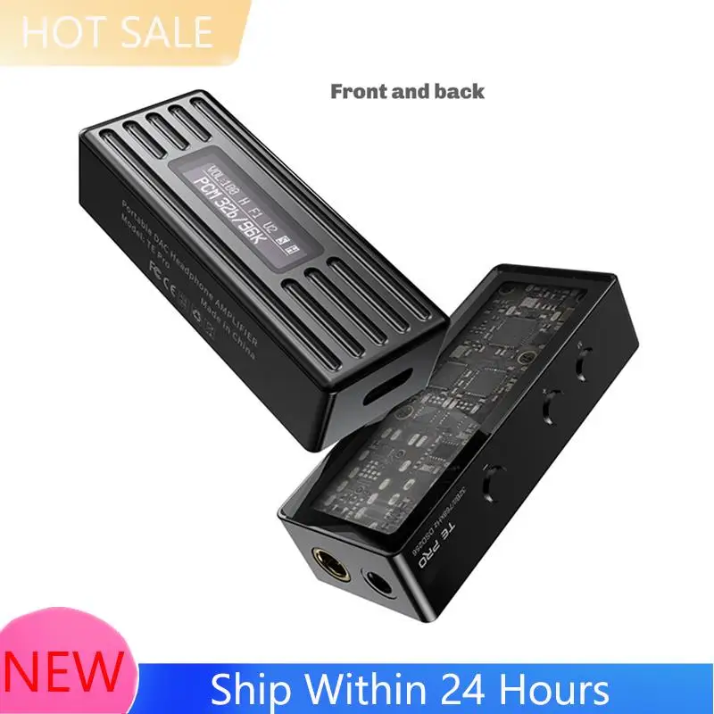 ~【IN  Stock】TE PRO Portable High-Resolution Audio Hifi DAC Amp 3.5Mm And 4.4Mm Outputs With Dual High-Performance CS43198 DAC