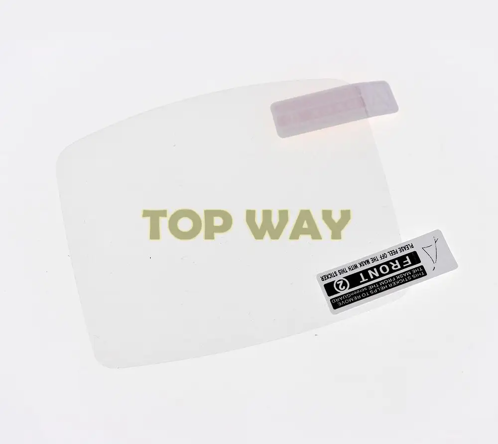 GBM 콘솔 용 GBA GBA SP GBC GB GBP 용 게임 보이 컬러 용 2PCS 플라스틱 LCD 화면 보호기 보호 필름
