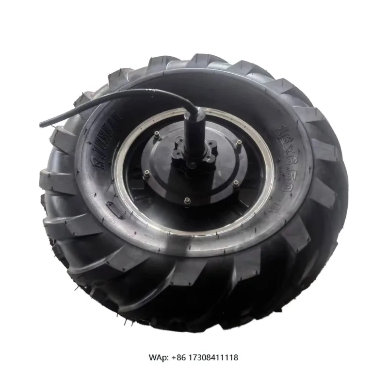 High-Torque 16-Inch Electric Tool Vehicle Motor Gears Single-Sided Shaft for Agricultural Machinery Lawn Mowers Smart Metal