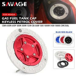Motorcycle Gas Fuel Tank Cap Cover For HONDA Hornet 1000 750 500 NX500 CBR 650R 650F 500R CB 500X VFR 800F/1200 Rebel 300/500