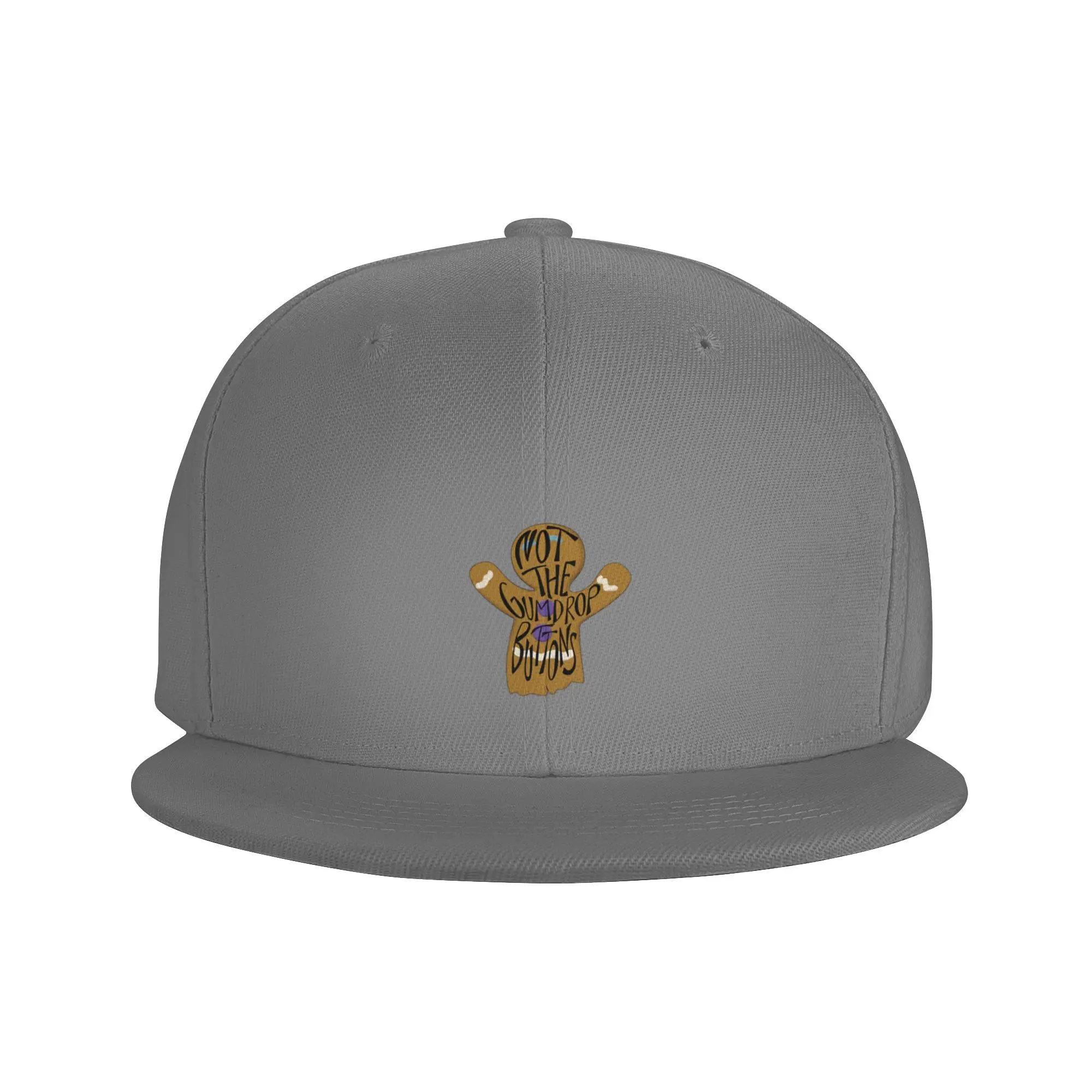 Fashion Not The Gumdrop Buttons Flat Brim Sun Hat  Sports And Fitness Visor Hat