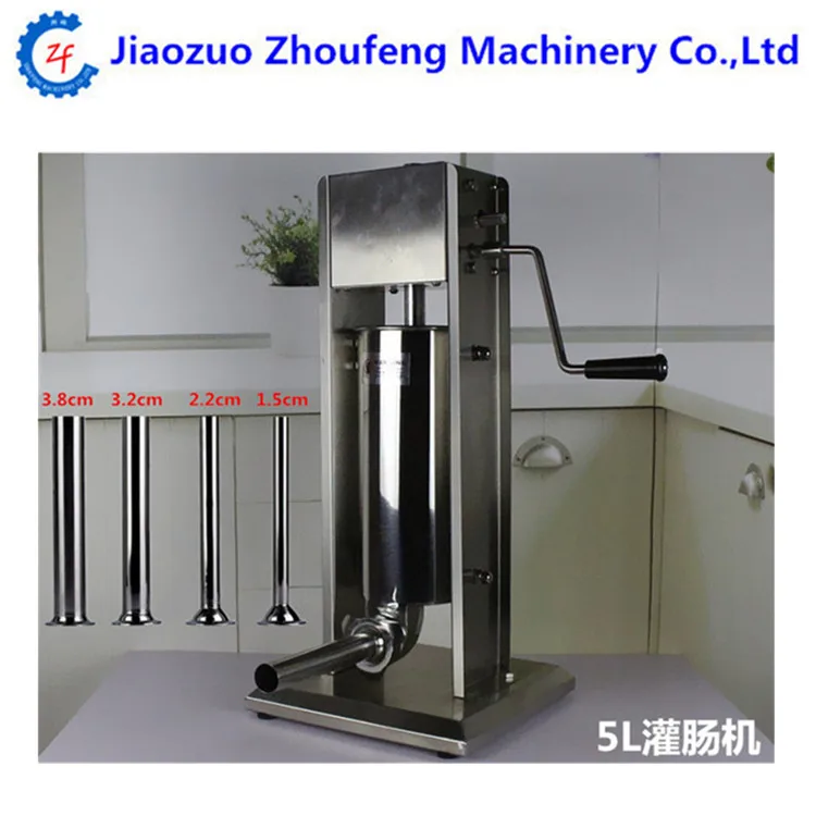 Wurstfüller für den Heimgebrauch/vertikaler Wurstextruder für Fleisch/Salami-Wurstfüllmaschine