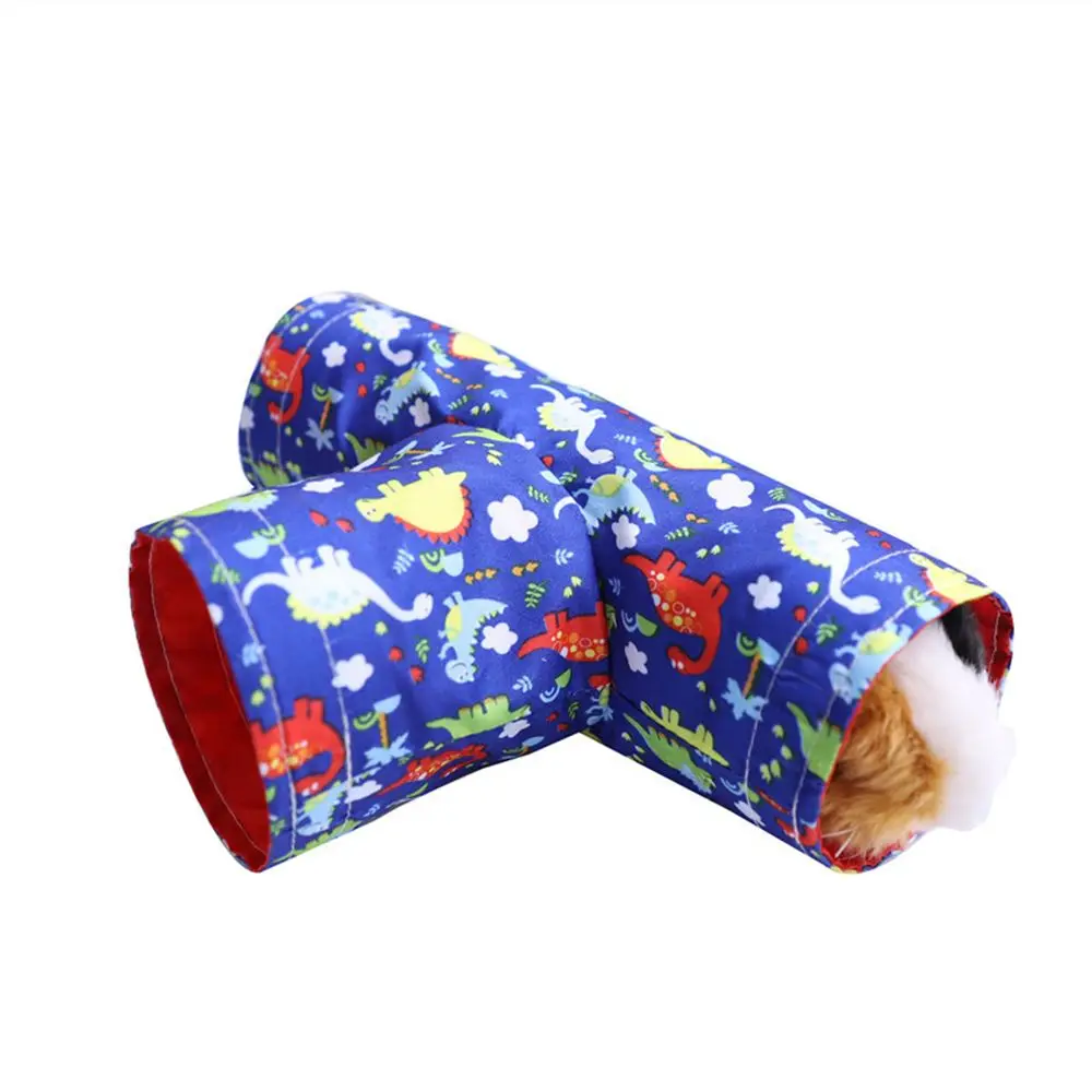 Collapsible Gerbil Rat Tubes Hamster Tunnel Pet Game Tunnels Guinea Pig Tunnels