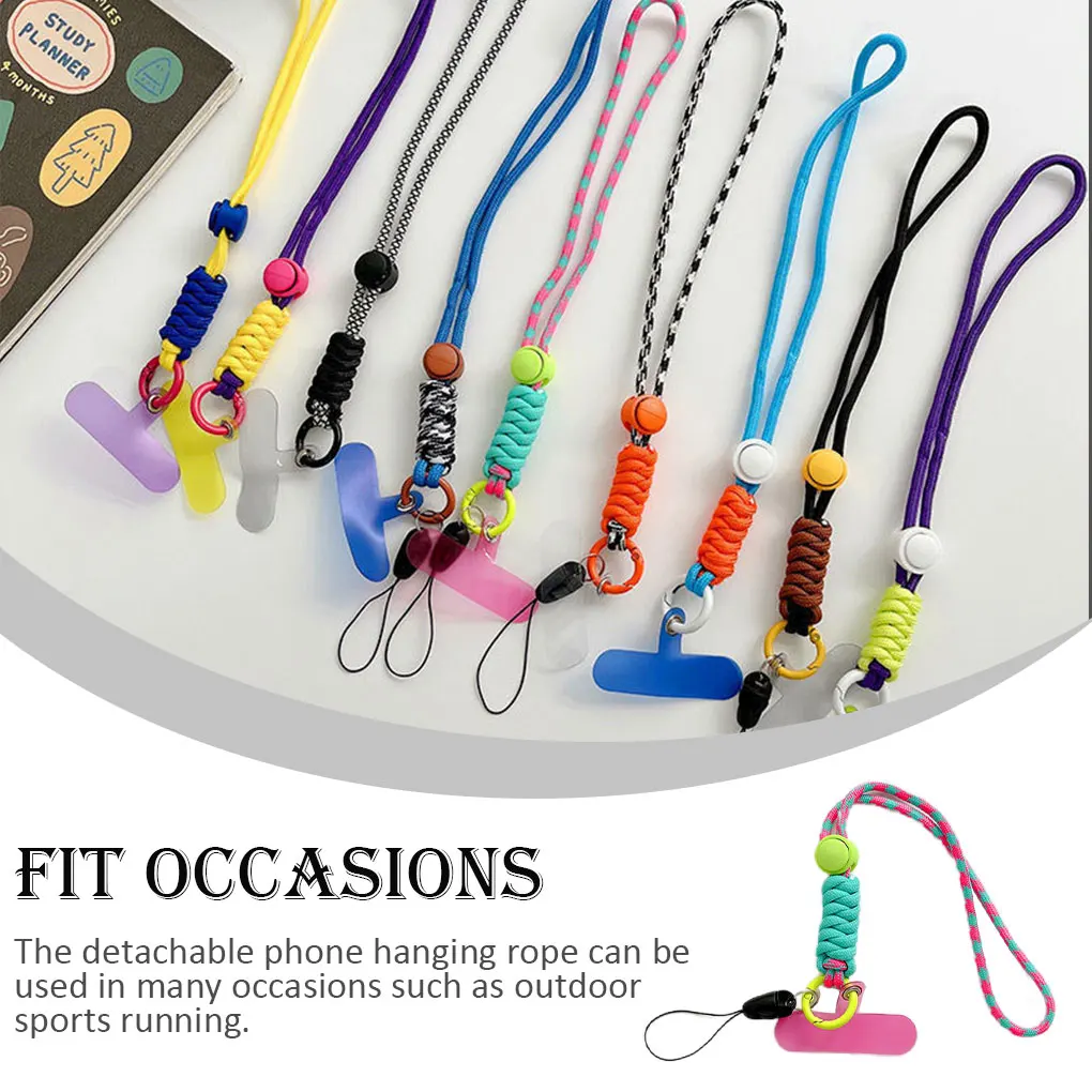 Universal Phone Lanyard Adjustable Detachable Neck Cord Lanyard Strap For Mobile Phone Accessories Cell Phone Rope Neck Straps image 2