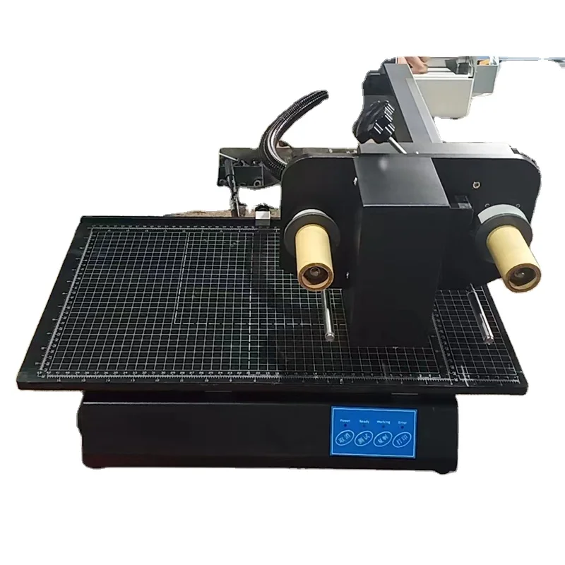 

CYAMD8025 Plate-less Digital Flatbed Hot Foil Printer Embossing Leather Machine for Fully Automatic Digital Gold Hot Stamping