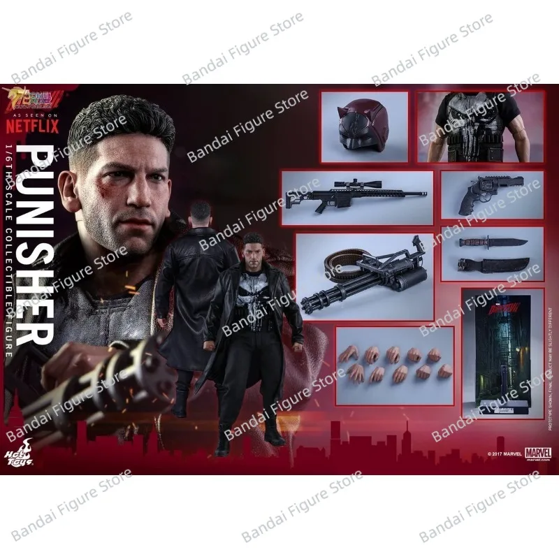 

HotToys HT TMS004 1/6 Daredevil Punisher TV Version Action Figure Static Model Decor 12" Full Set Man Cloth Soldier