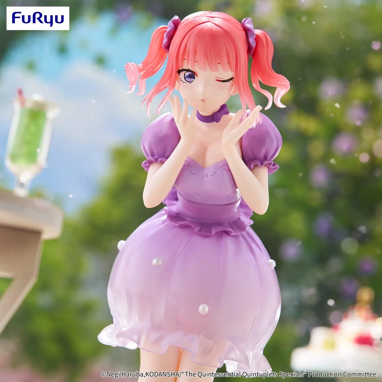 100% официальная оригинальная фигурка FuRyu Trio-Try-iT The Quintessential Quintuplets Nakano Ichika Nakano Nino, аниме-модель