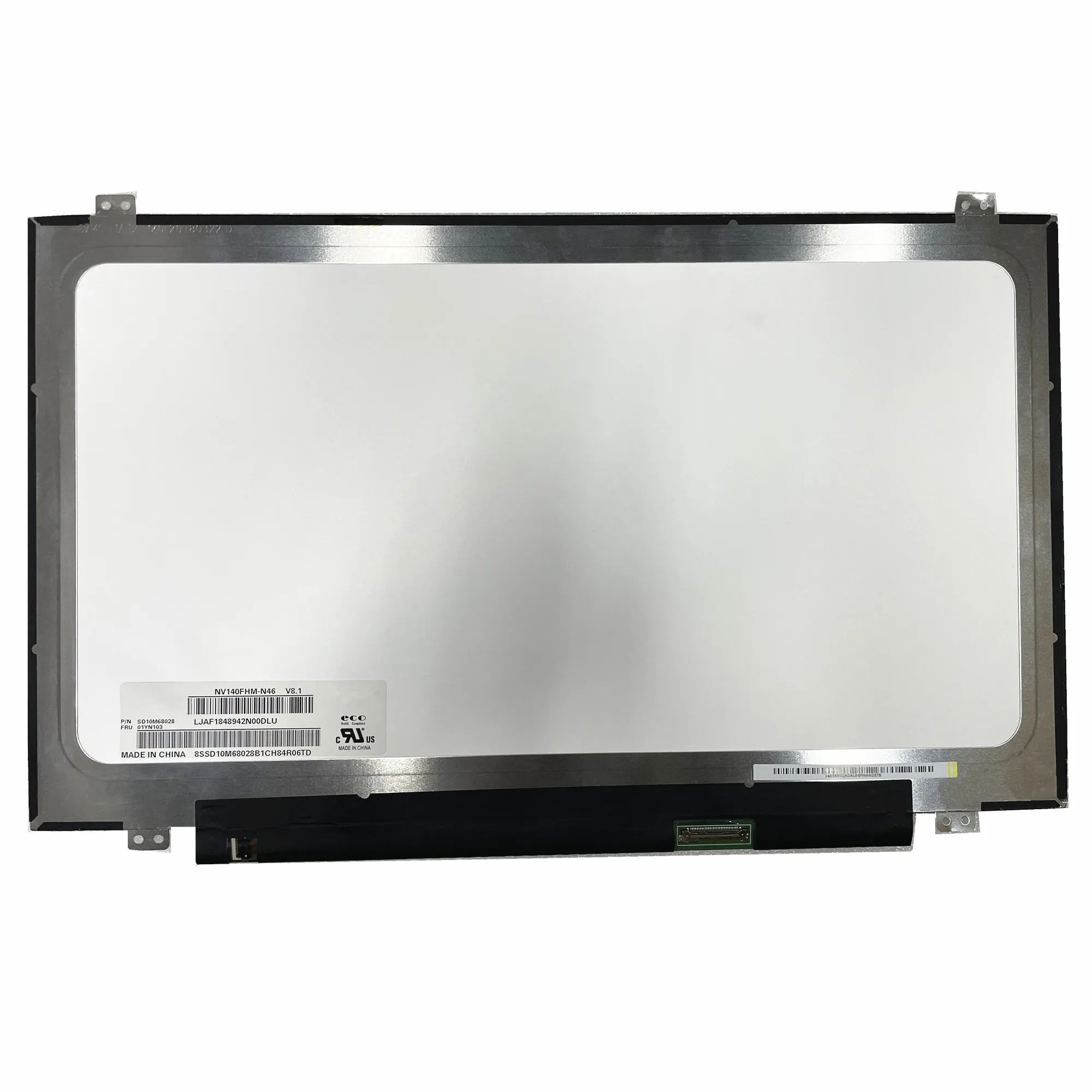 NV140FHM-N46 fit B140HAN02.1 B140HAN02.0 LP140WF6-SPB4 SPB1 N140HCE-EAA EAB 14.0