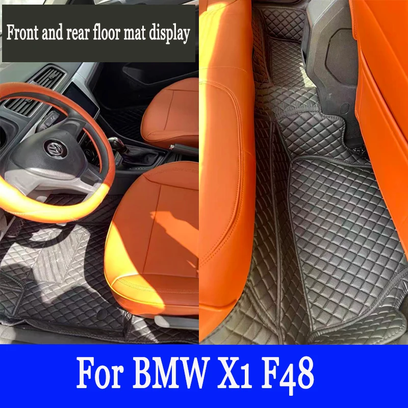 

Car Floor Mats For BMW X1 F48 2016 2017 2018 2019 2020 2021 2022 Custom Interior Accessories