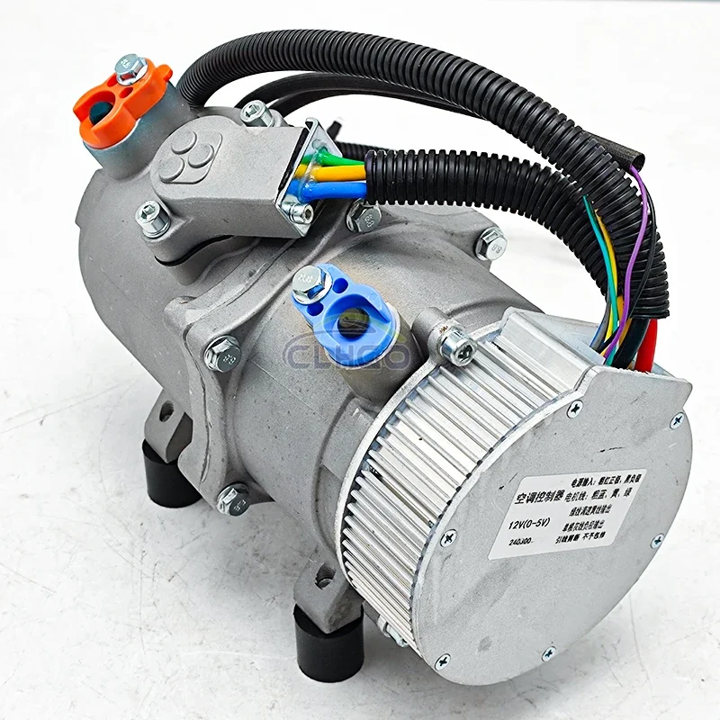 12v Dc Universal air conditioning a/c compressor electric split ac compressor 12V 72V 24V 48V OEM Standard CE/ISO