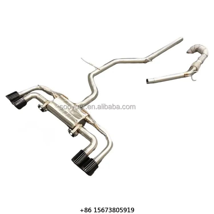 

Auto Engine Parts Exhaust Catback for 7/7.5 2.0T Performance SS304 Pipe Muffler Valved Exhaust SystemCustomed