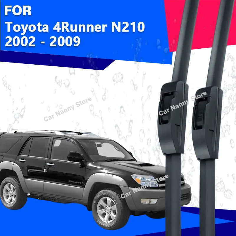 

Щетки лобового стекла для Toyota 4Runner N210 2002-2009, автомобильные дворники, резиновая полоса, мягкая резина, 2003 2004 2005