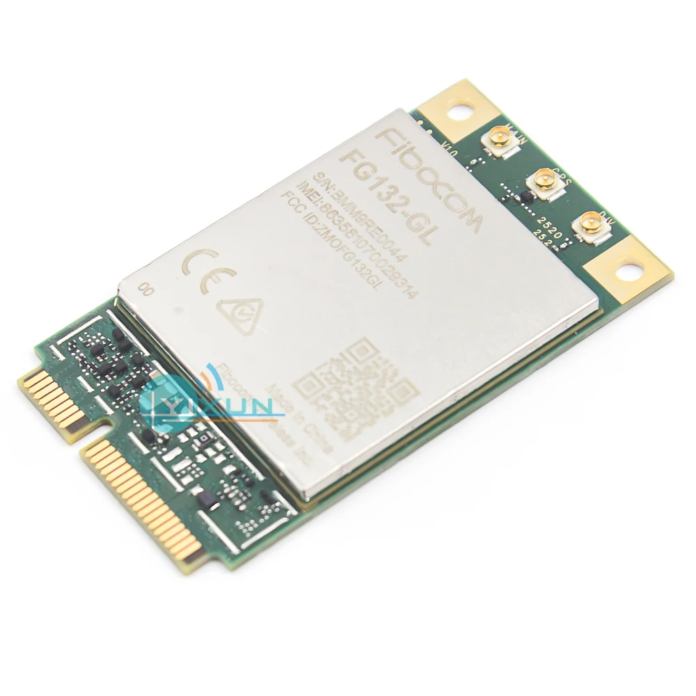 FIBOCOM FG132-GL 5G MiniPCIe Sub-6GHz Modul Global Penerima GNSS 3GPP R17 Dual-Mode 5G Redcap 4G LTE Gerbang Router Industri