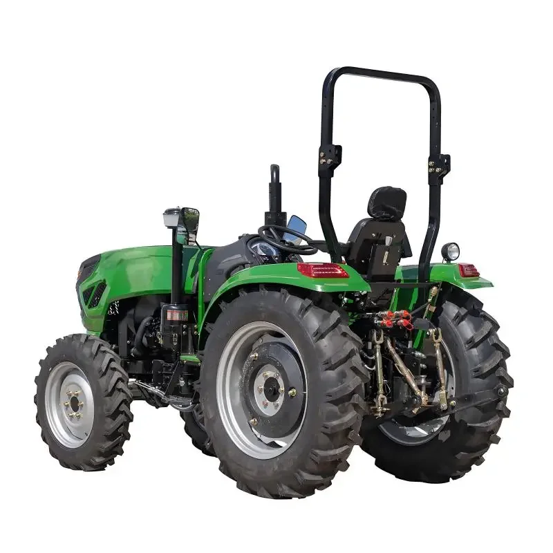 Фермерские тракторы 25 л.с., 4-колесный привод, внедорожный трактор Farm Ranch с двигателем, насосом, коробкой передач, медведем
