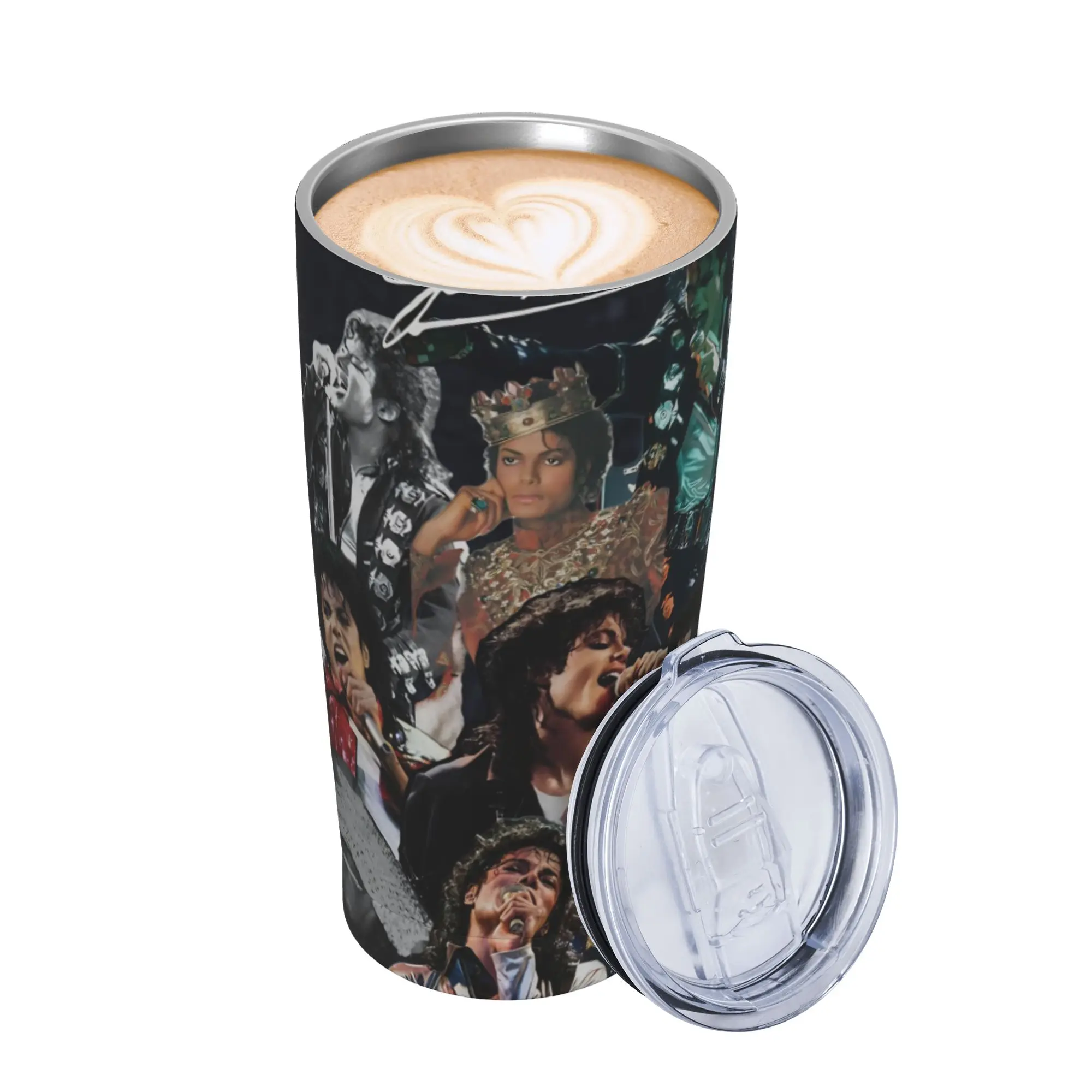 Singer Michael Jacksons MJ Tour 2026 Tumbler Vacuum Insulated  Coffee Cups with Lid Straw Smoothie Tea Mug Water Bottle 20oz