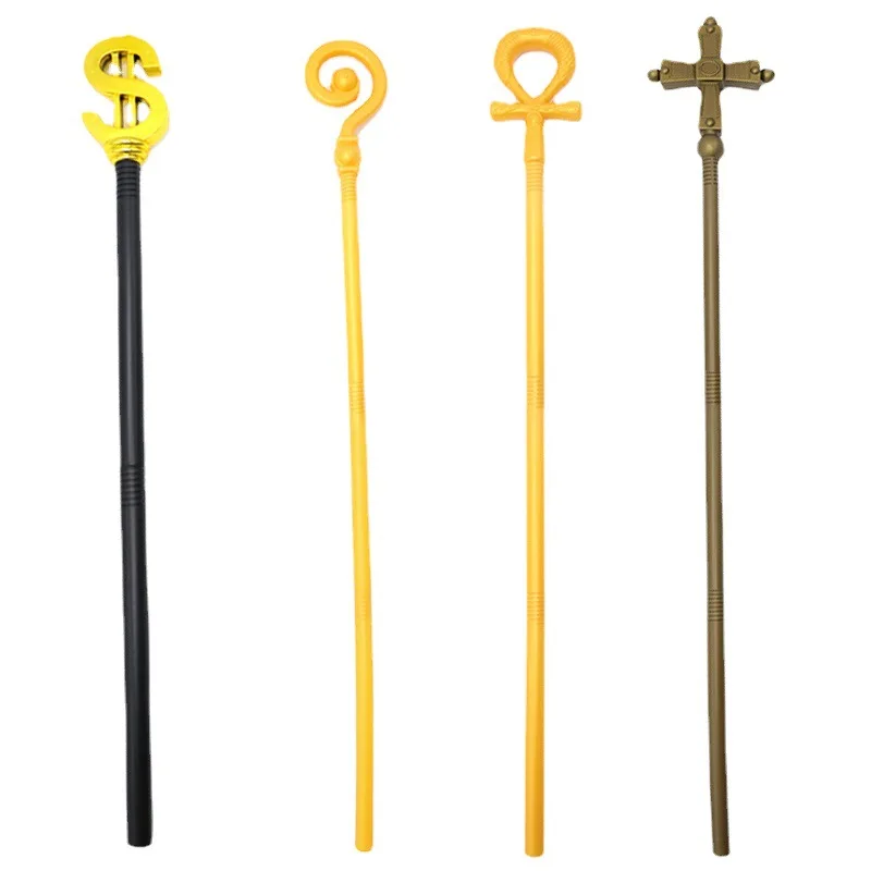 Halloween Cross Scepter King Scepter Dollar Double Snake Wand