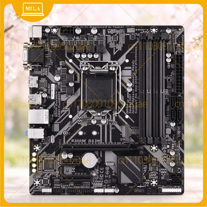 Used For Gigabyte B360M-DS3H Desktop Motherboard LGA1151 Support 8th & 9th Gen Intel CPU DDR4 Memory