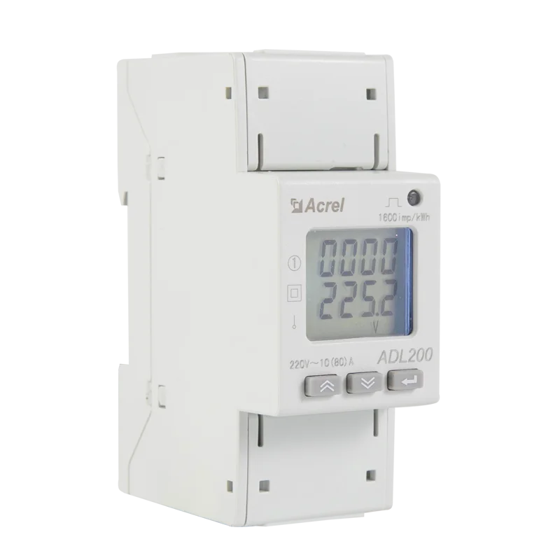 Acrel ADL200N/D16 Single Phase Anti-Reverse Power Meter DIN Rail Mounted RS485 Modbus-RTU CE Certified Bidirectional 0-120A