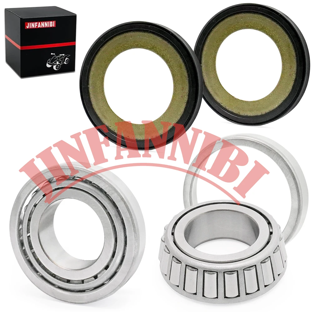 

1" Fork Neck Post Stem Bearing Race Dust Seals Set For Harley #48300-60 48315-60