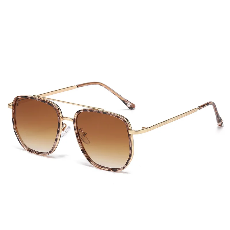 Neue Vintage Metallrahmen Quadratische Sonnenbrille für Damen und Herren Rechteckige Sonnenbrillen Weibliche Brillen Sonnenbrillen für Männer und Frauen