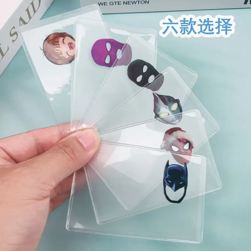 ID Card Cover Protective Cover for Facial Mask Creative Spoof ID Card Cover for Anti Demagnetization and Waterproofing