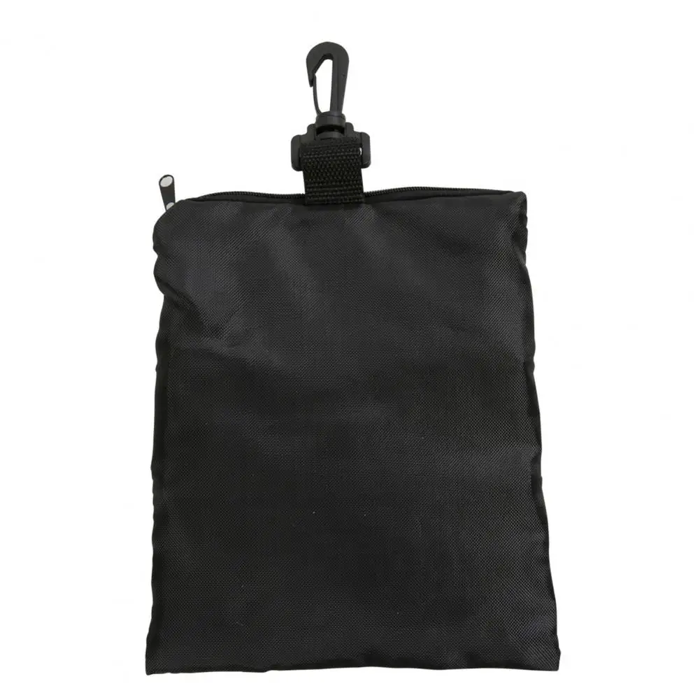 Golf Tee Pouch Durable Golf Bag Golf Ball Storage Pouch with Clip