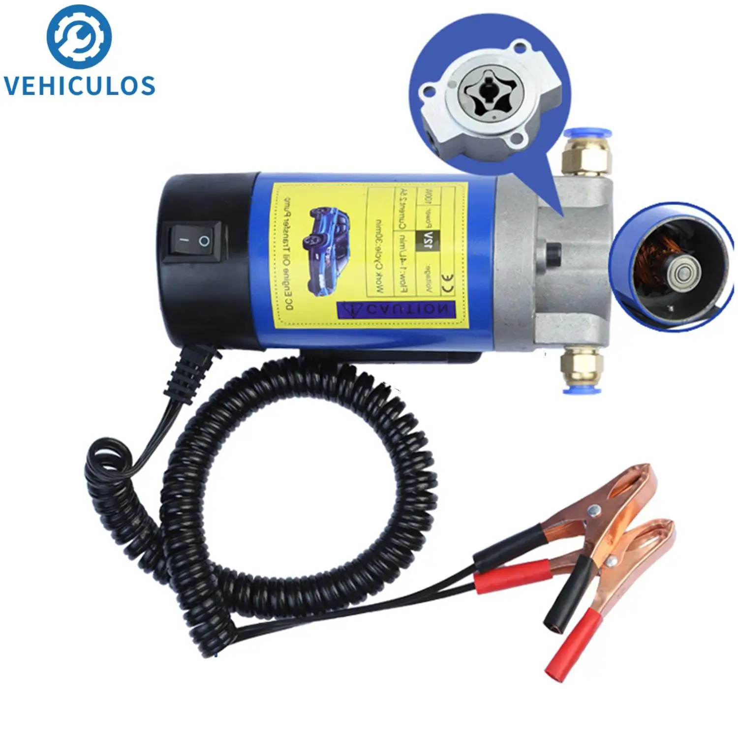 

12V Oil Diesel Extractor Pump Electric Scavenge Suction Transfer Change Pump Fluid Siphon Tool Automotive Supplies Tools