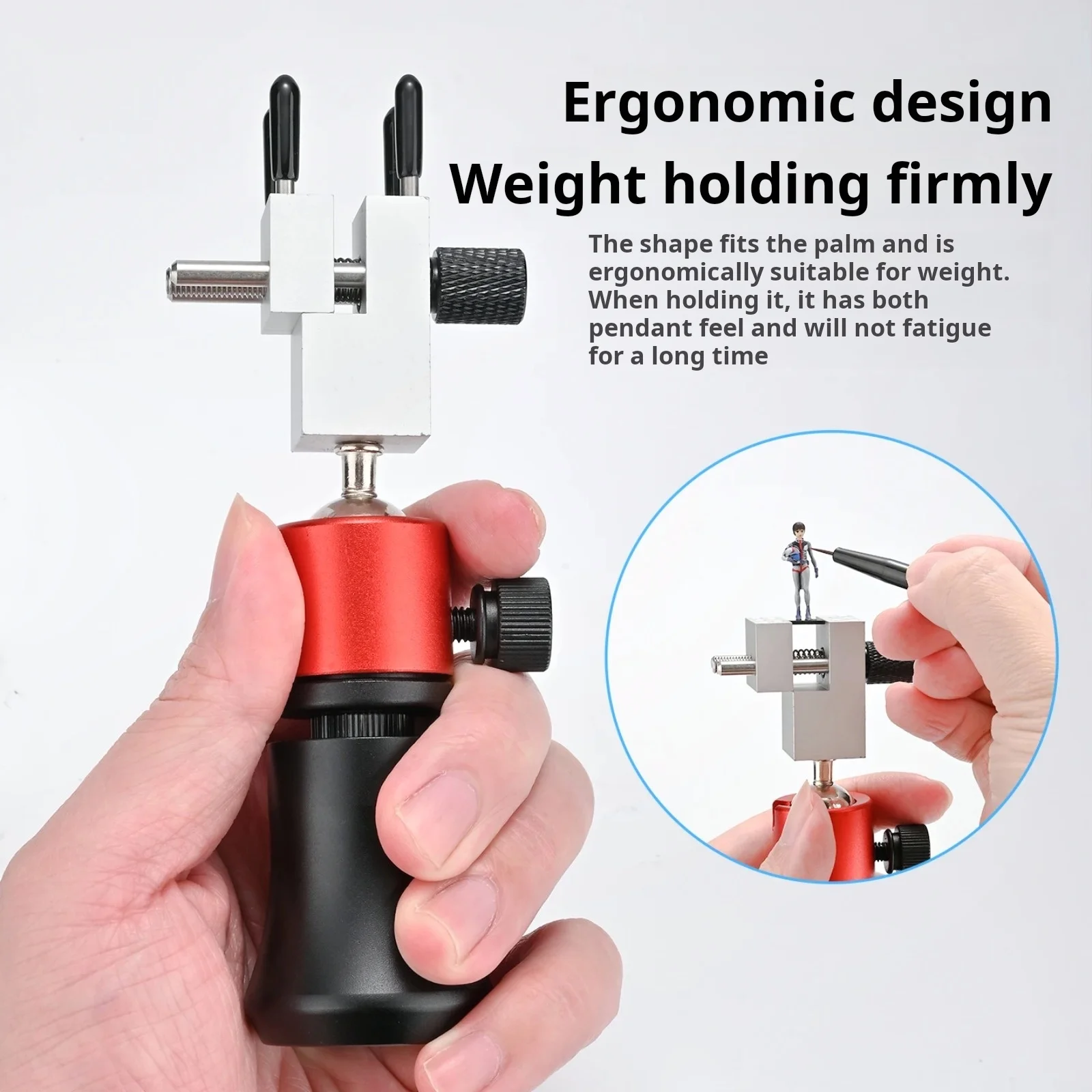 MSWZ MS093 Precision Model Painting Handheld Vise for Gundam Military Scale Model Making Tools Hand Painted Hobby Craft Tools
