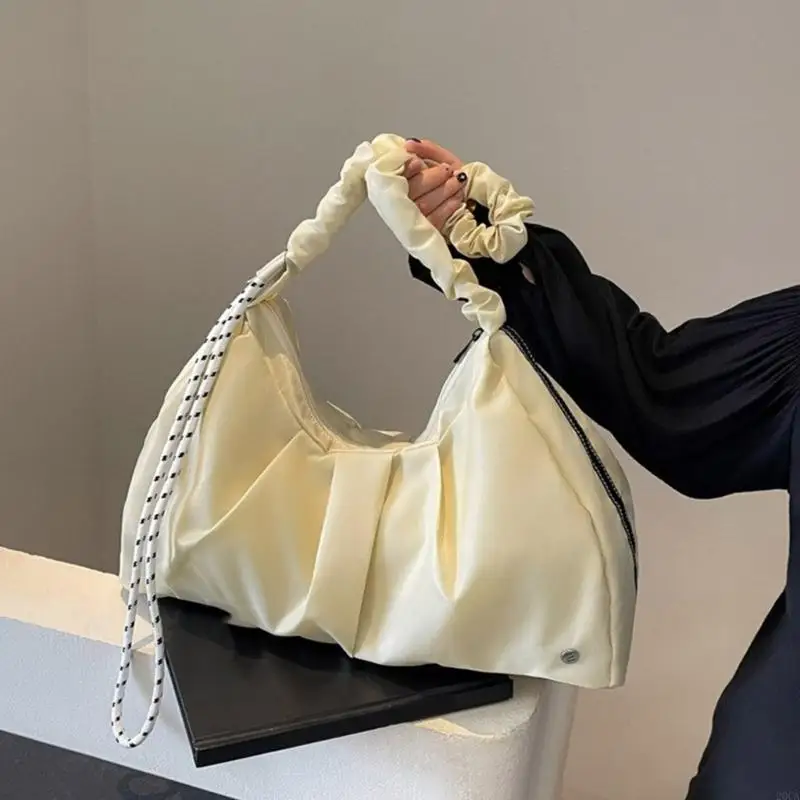 

Practical Canvas Handbag Large Capacity Shoulder Bag For Casual and Work Use 20CA