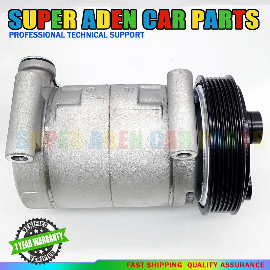 

Компрессор кондиционера для Chevrolet C1500 C2500 C3500 K1500 K2500 P30 Silverado Tahoe 1136519 1521686 89018948 1521624