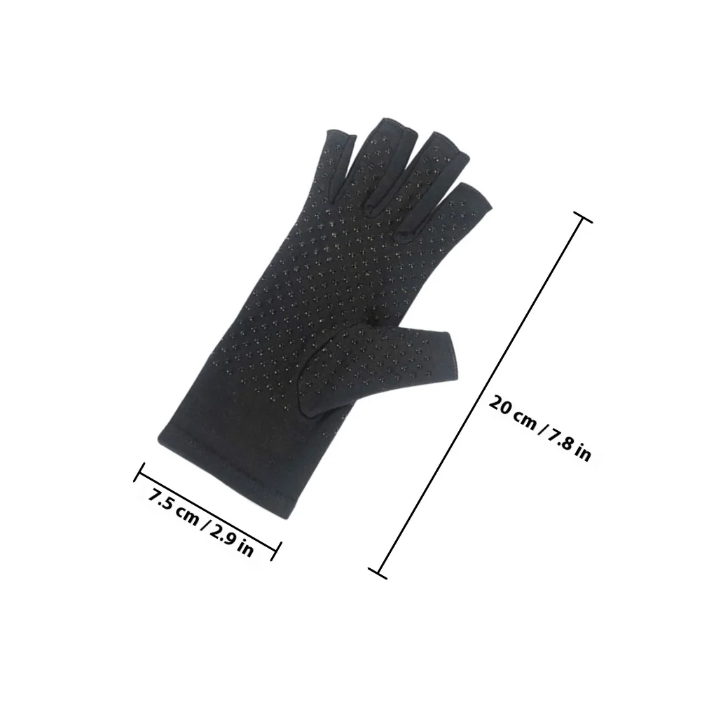 زوج واحد من قفازات الحماية من الأشعة فوق البنفسجية، تصميم قابل للتنفس وغير قابل للانزلاق لركوب الدراجات والقيادة والصيد والمشي لمسافات طويلة والتسلق والأنشطة الخارجية المريحة