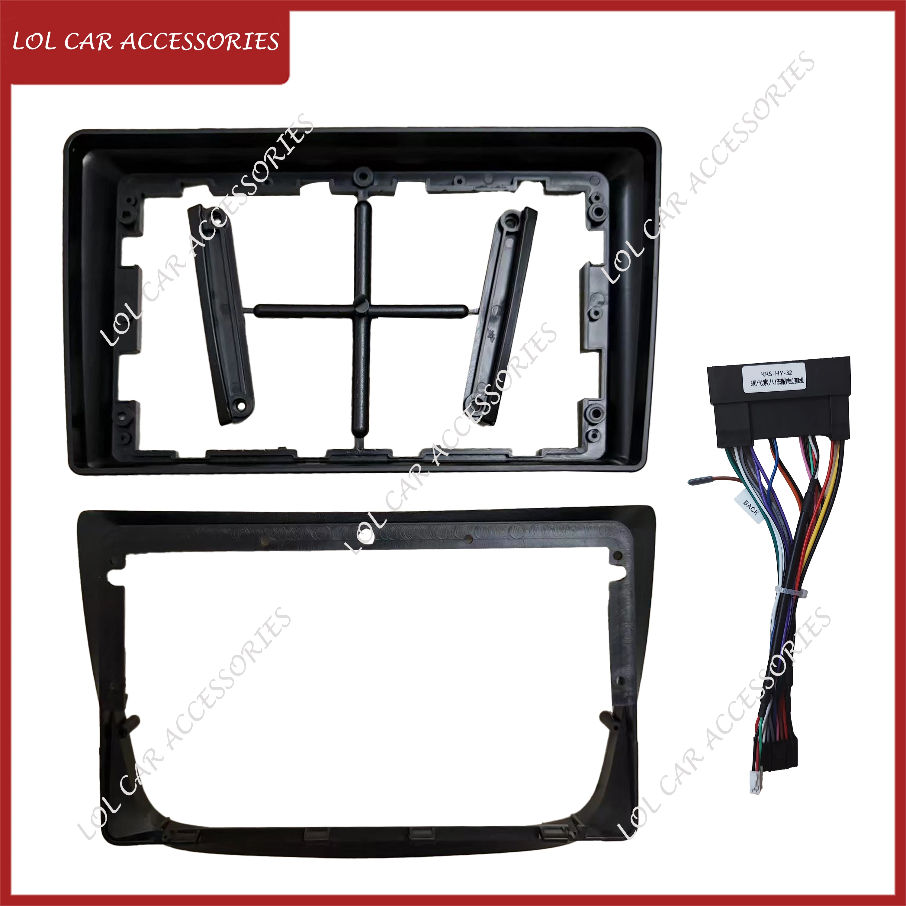 9 Inch Fascias For Kia SORENTO 2013-2015 Car Radio Stereo GPS MP5 Android Player 2 Din Head Unit Install Panel Dash Frame Cover
