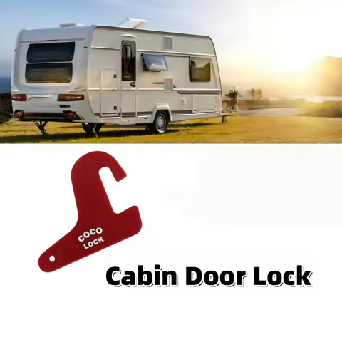 1PCS Cabin Door Lock Habitation Door Security CoCo Lock RV Exterior Protective Anti-Theft Accessories For Motorhome Caravan