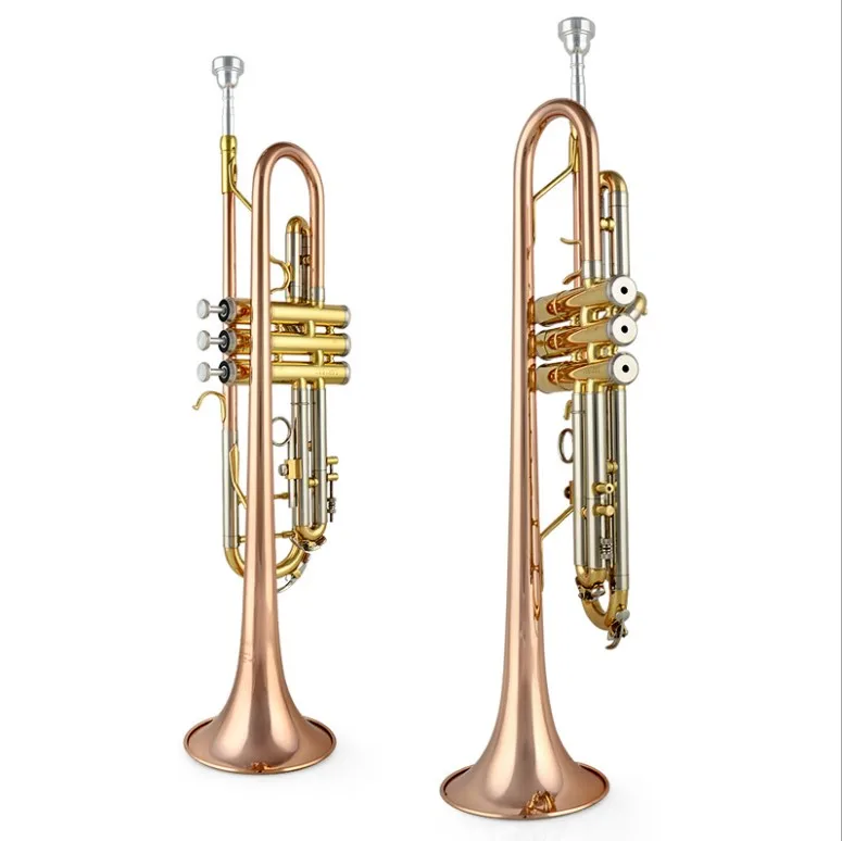 BB Tone Trumpet High Quality New Design Perfect Wind Musical Instrument For Music Learner Daily Practice Rehearsal