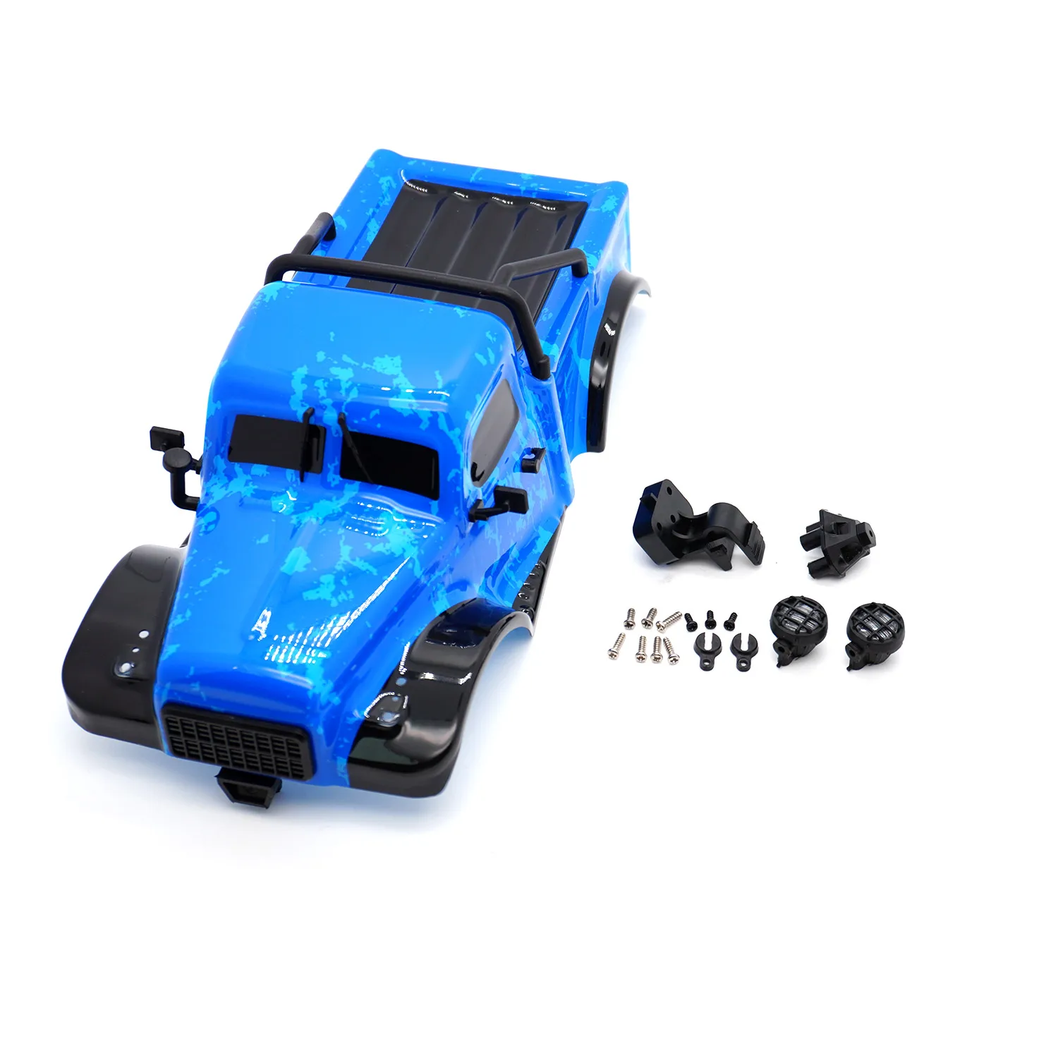 6.10in/155mm Wheelbase ABS Hardtop Body Shell Kit For 1/18 RC Crawler TRX4M Bronco Defender Wrangler Chassis RC Car Shell Parts