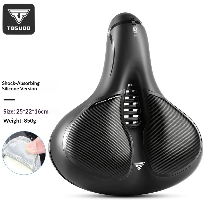 

Ultra-soft bicycle saddle brand comfortable seat, universal single bike seat pad, saddle, and bicycle seat accessory set