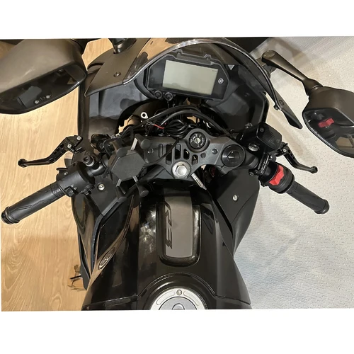 Imagen 2 del producto YZFR3 palancas de embrague de frenos ajustables manillar para YAMAHA YZF R3 2015 2016 2017 2018 2019 20 21 palanca de embrague de frenos de motocicleta