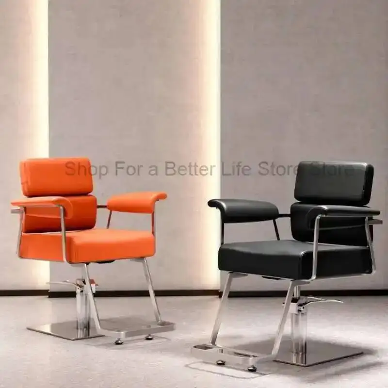 Stool Rotation Pedicure Chair Lifting and Lowering Manicurist Barber Chair Salon Shop Cadeira De Barbeiro 의자 Salon Furniture AA