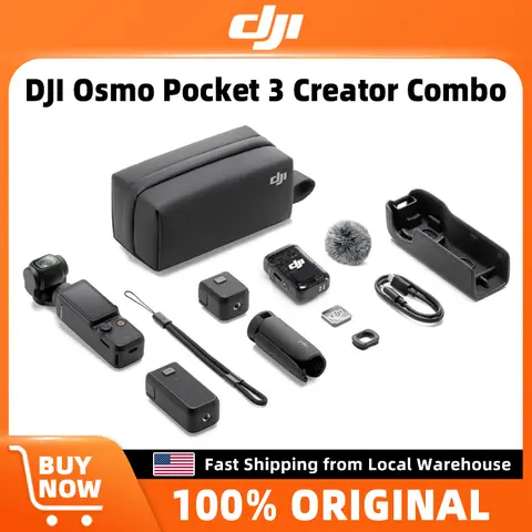 DJI Osmo Pocket 3 Creator Combo Original Brand in Stock
