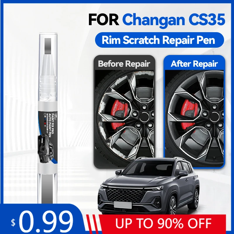 

Карандаш-корректор для колесных дисков Changan CS35 2012-2025 S101 S201, средство для ремонта царапин, аксессуары для авто DIY