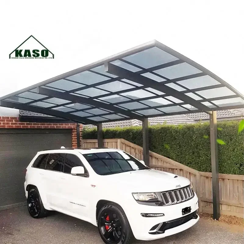 Customized Mobile Carport  Arched Roof Aluminum Shelter Car Garage  Outdoor Parking Port Sun Shed Warehouse Pergola