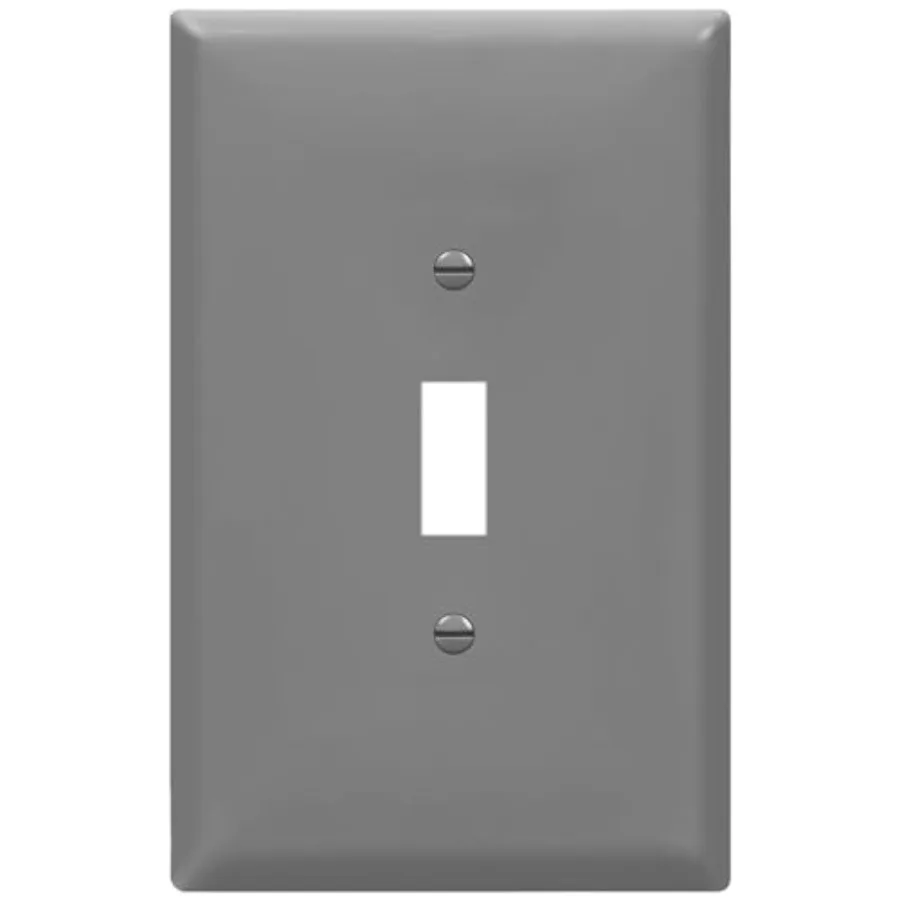 Glossy Jumbo Toggle Light Switch Wall Plate