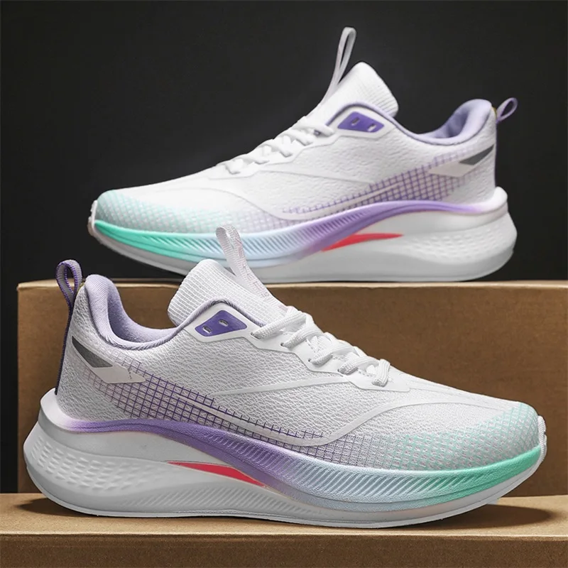 

Unisex Sports Shoes Marathon Outdoor Anti Slip Comfort Autumn Rebound Professional Running Training Shoes Trendy Sneakers Men