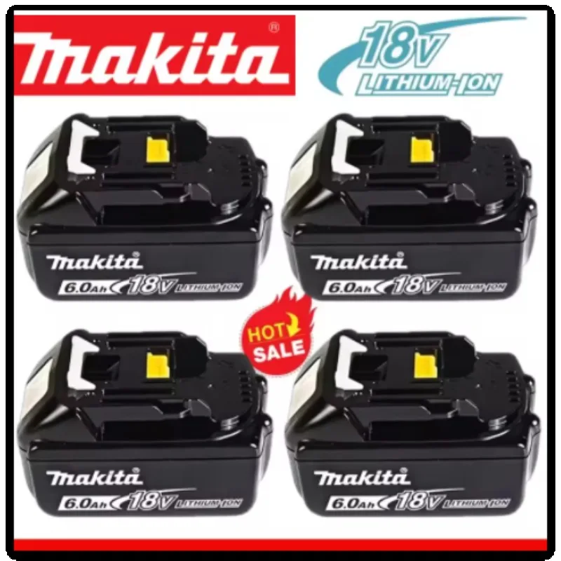 

For Makita 18V Battery Rechargeable Battery 6.0Ah/5.0Ah BL1840 BL1830B BL1850B BL1850 BL1860 BL1815 18650 LXT400 Power Tool