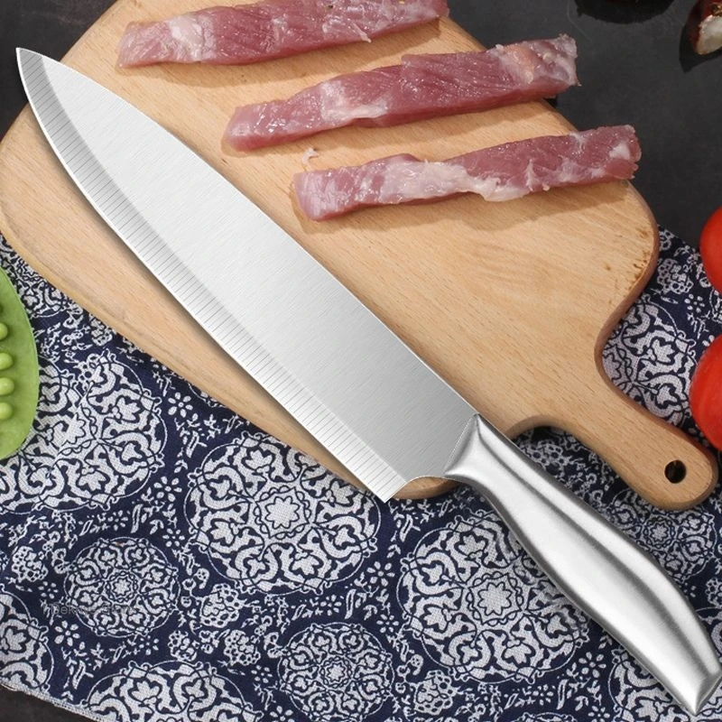 Japanese Kitchen Knives 3CR13 Stainless Steel Chef Knife Meat Cleaver Sharp bone chopping knife Customized Cooking Cutting Knife