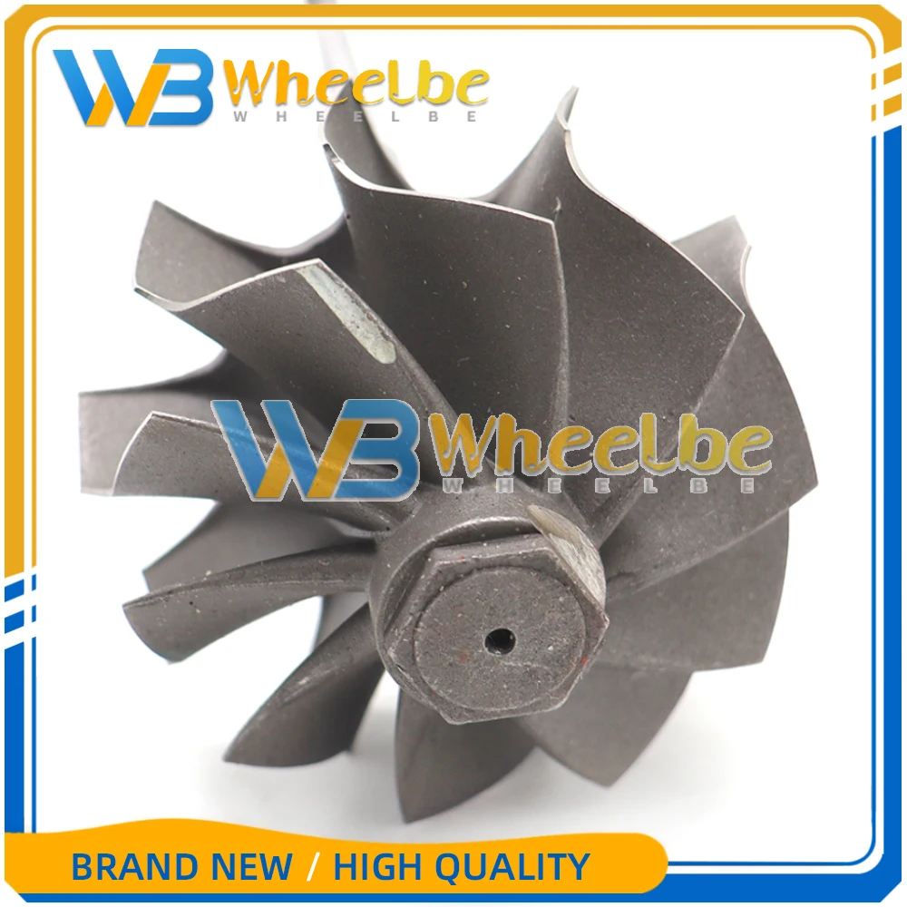 

Car Turbine Wheel & Shaft Wheel For Turbocharger ball bearing GT35R GT3582R GT3582 GTX3582 62.35X68.00mm