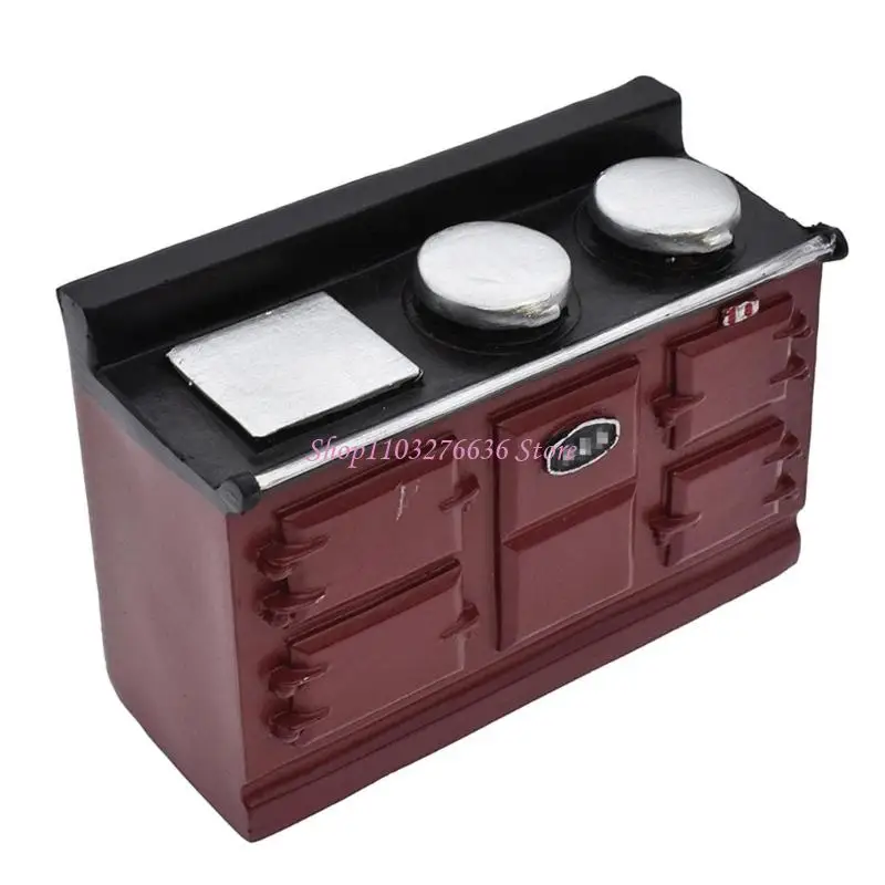 R6FD Küchenschrank Schränke Miniaturmöbel Modell Doll Houses Küchenzubehör Realistische Spielset 1:12