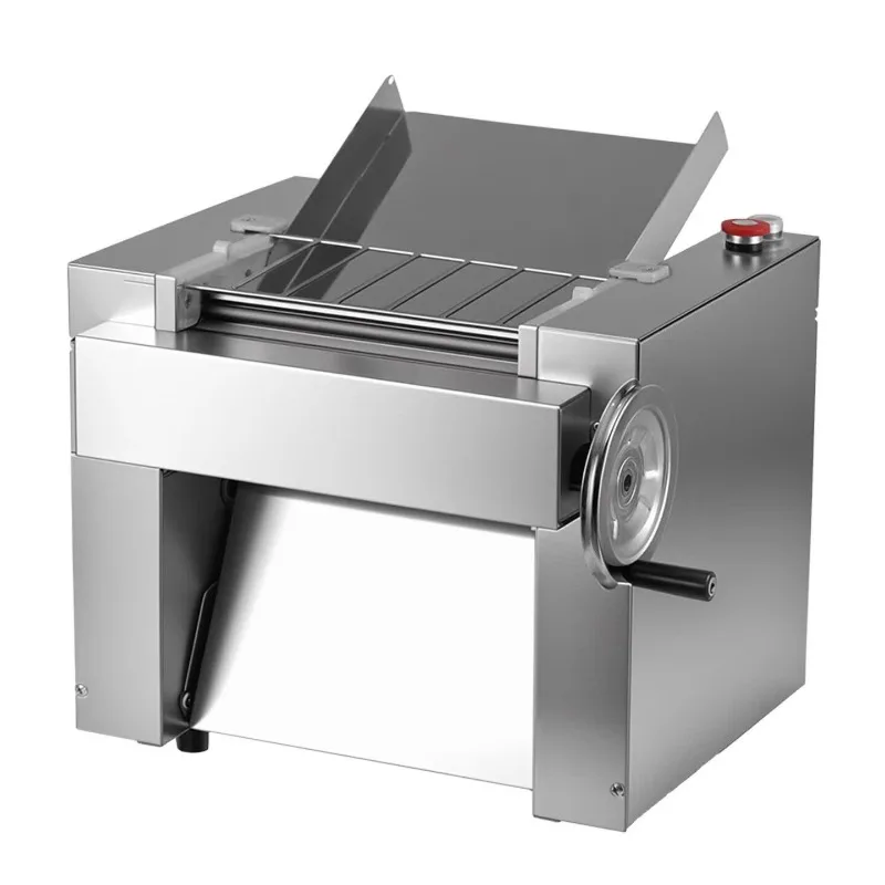 High-speed noodle press, commercial desktop stainless steel electric steamed bun skin rolling machine