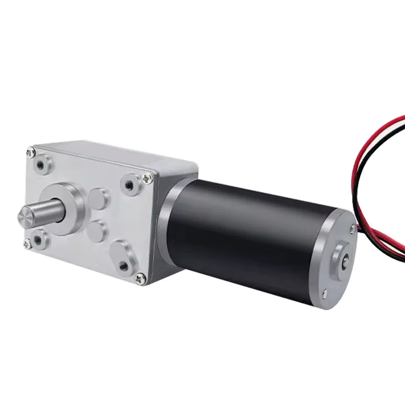 5840-31ZY Turbo Worm Encoder Micro DC Reduction Motor Self locking Speed Control Small Motor 12V24V