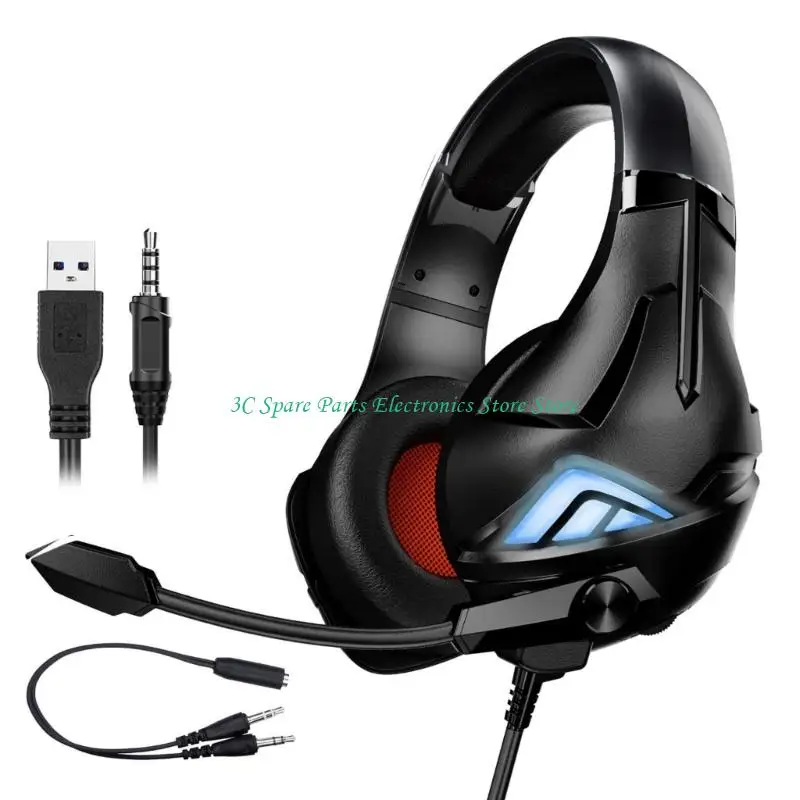 SZ Gaming Headset 3.5mm Corded Over Head Gamer Headphone With Microphone Gaming Earphone Headset For PC Computer Accessories
